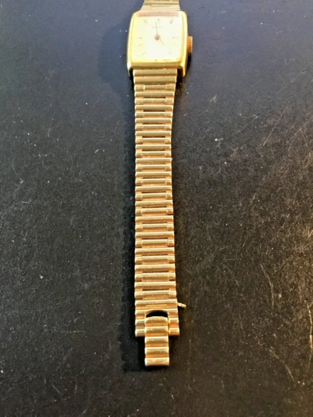 Vintage 1978 Seiko 11-4809 Ladies Manual Wind Gold Tone Mechanical Watch Runs